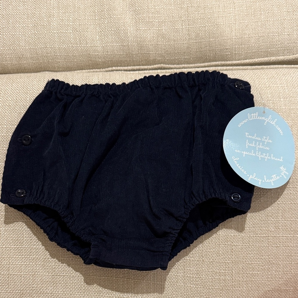 Little English Midnight Blue Diaper Cover